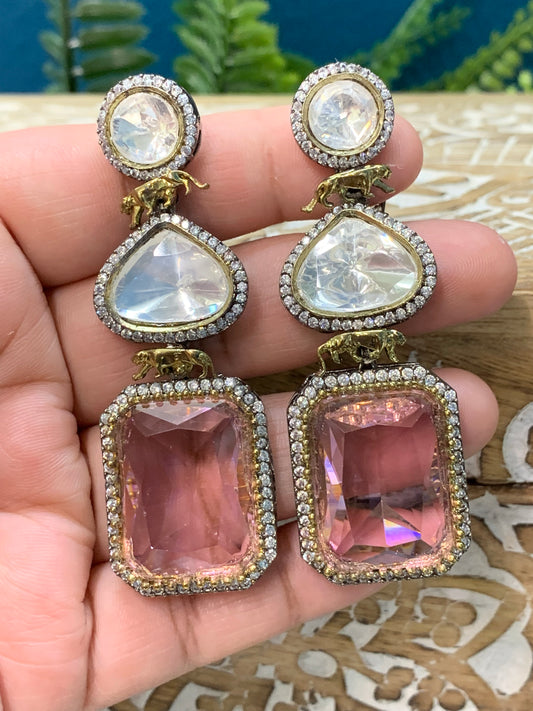 Sabyasachi inspired kundan earring Kelsey