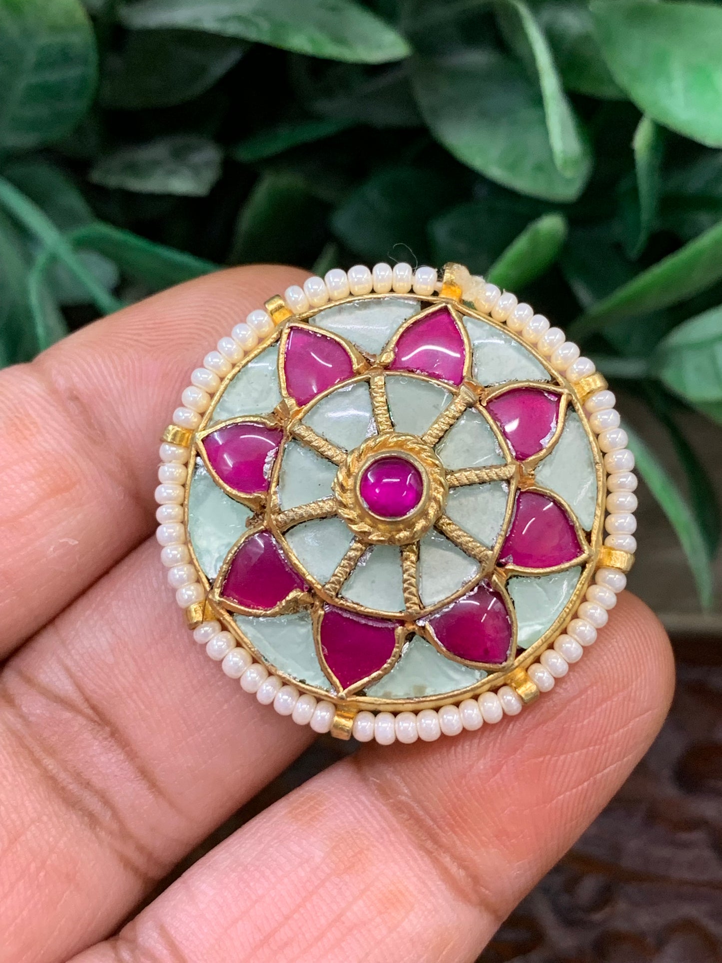 Jia pachi kundan ring