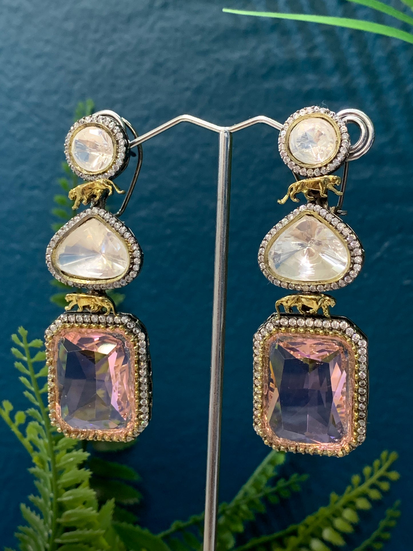 Sabyasachi inspired kundan earring Kelsey