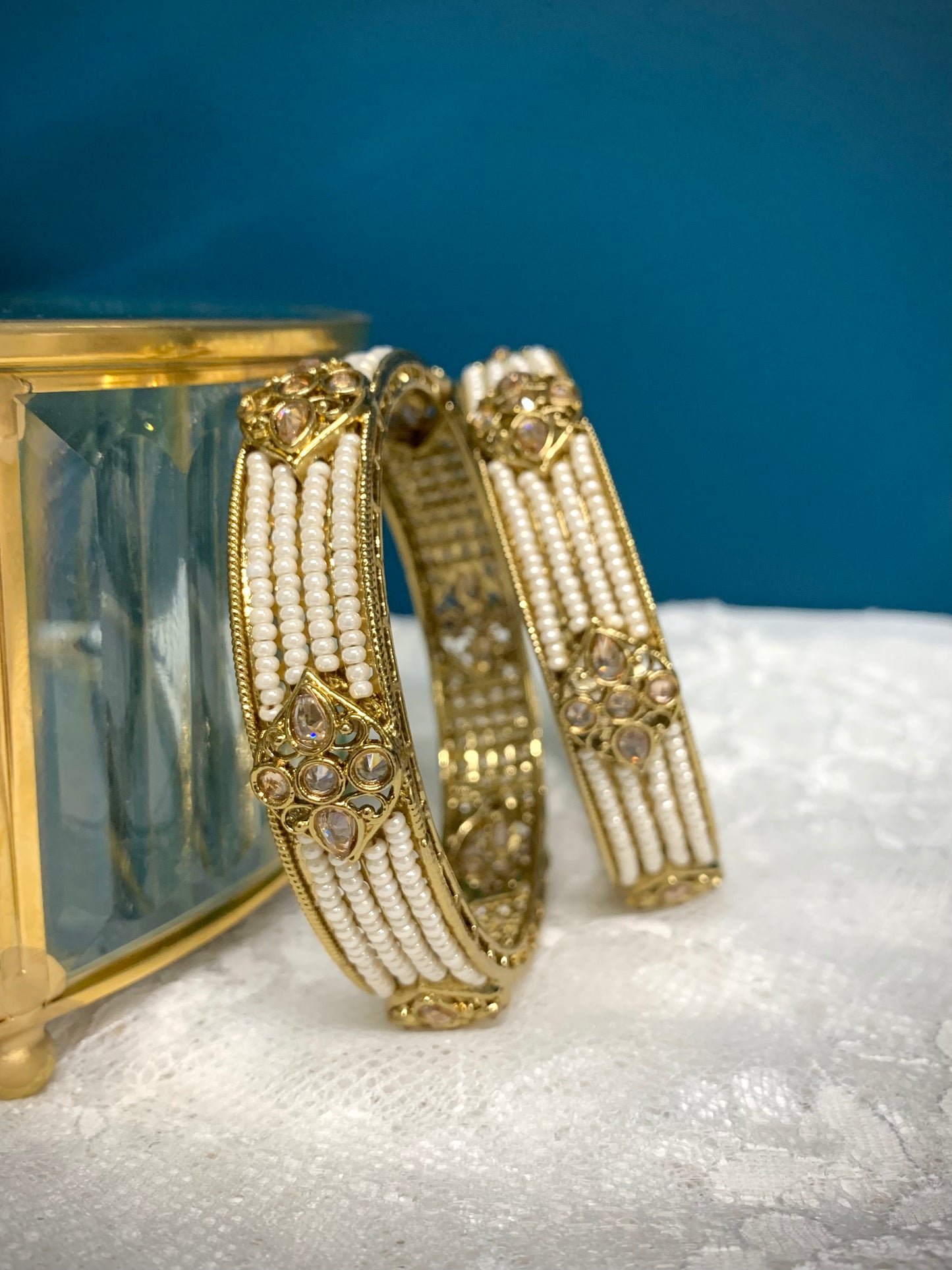 Lola polki bangle (pair)