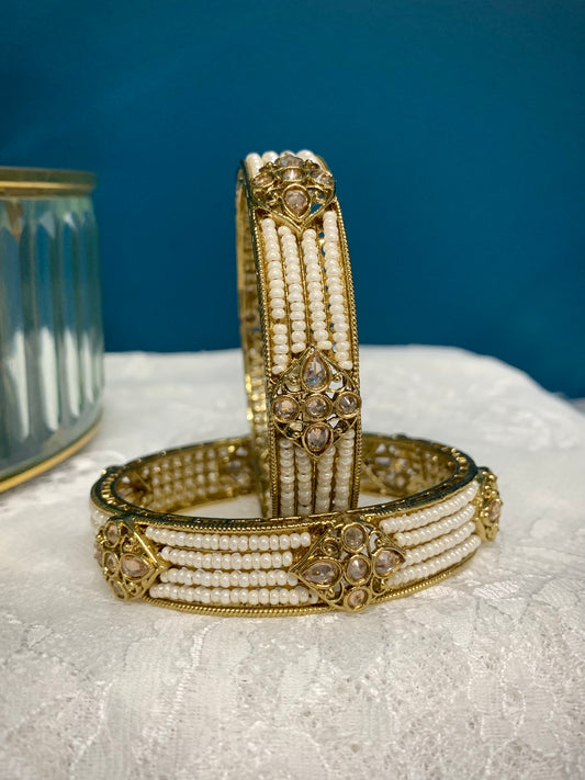 Lola polki bangle (pair)