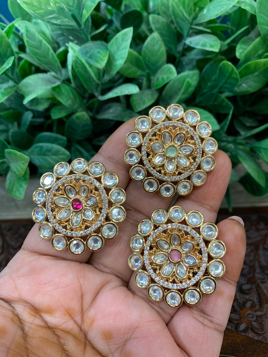 Sam tyaani kundan ring