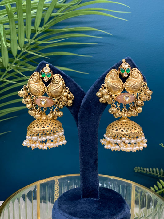 Alex 925 Silver replica earring pachi