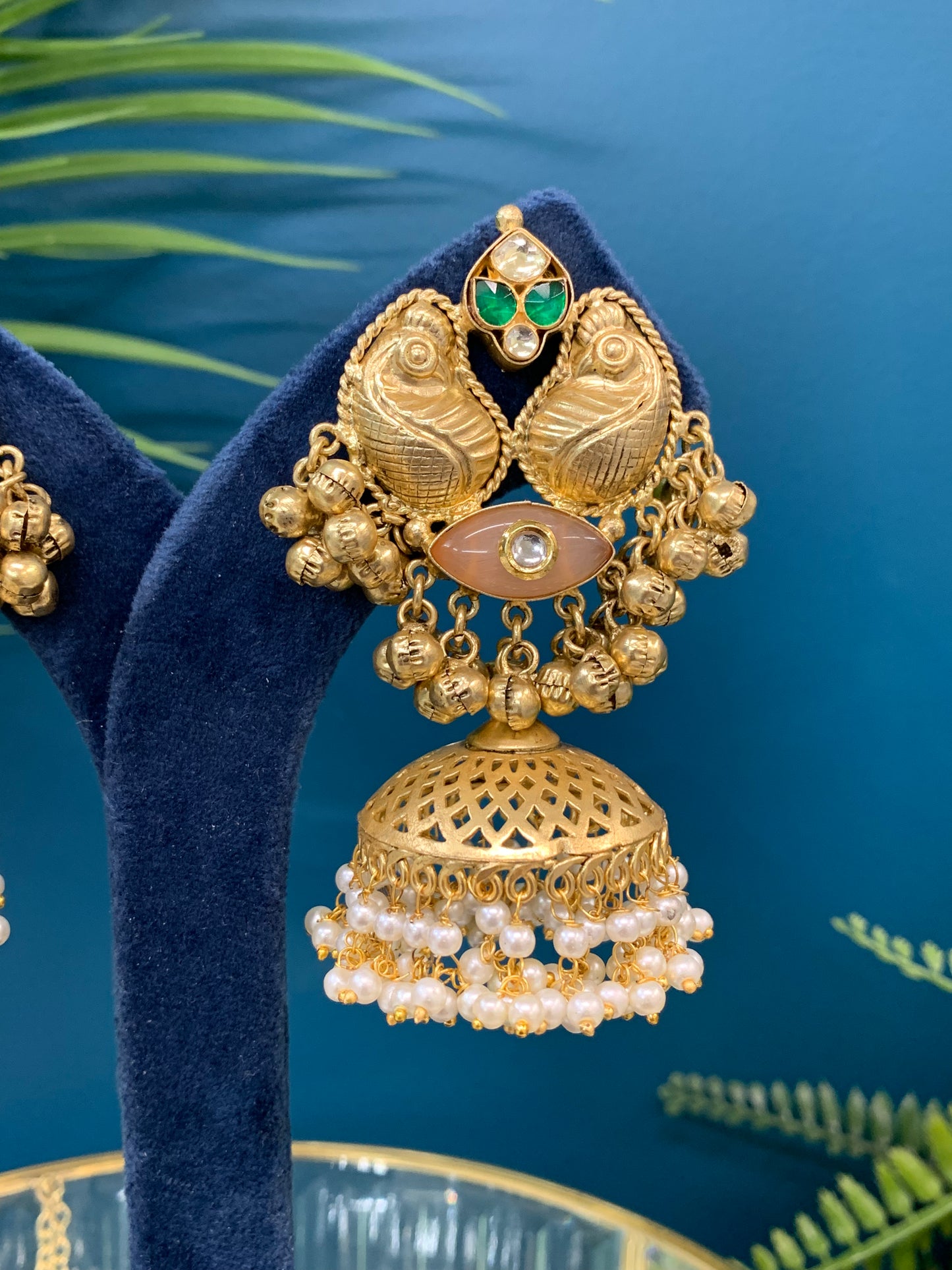 Alex 925 Silver replica earring pachi