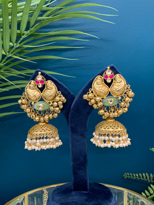 Alex 925 Silver replica earring pachi