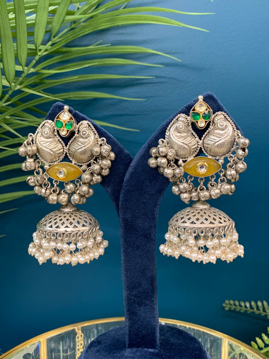 Alex 925 Silver replica earring pachi