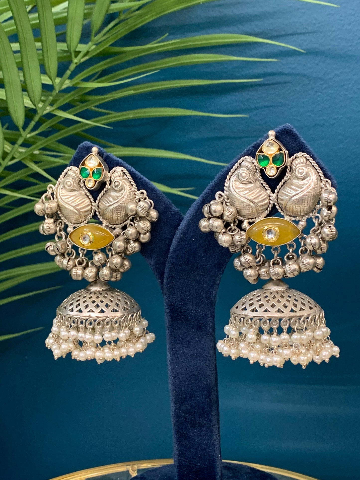 Alex 925 Silver replica earring pachi