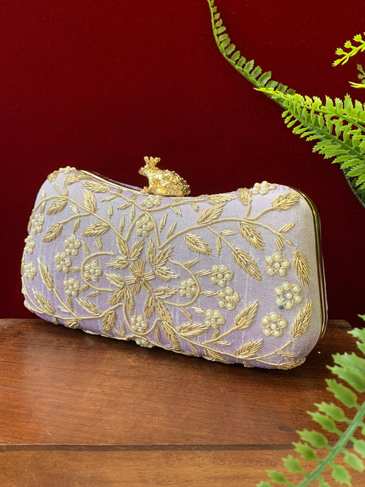 Women’s handbag/clutch lavender