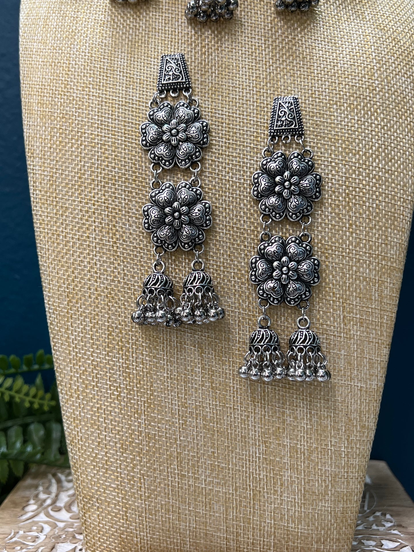 Oxidized/BlackMetal/German Silver necklace choker