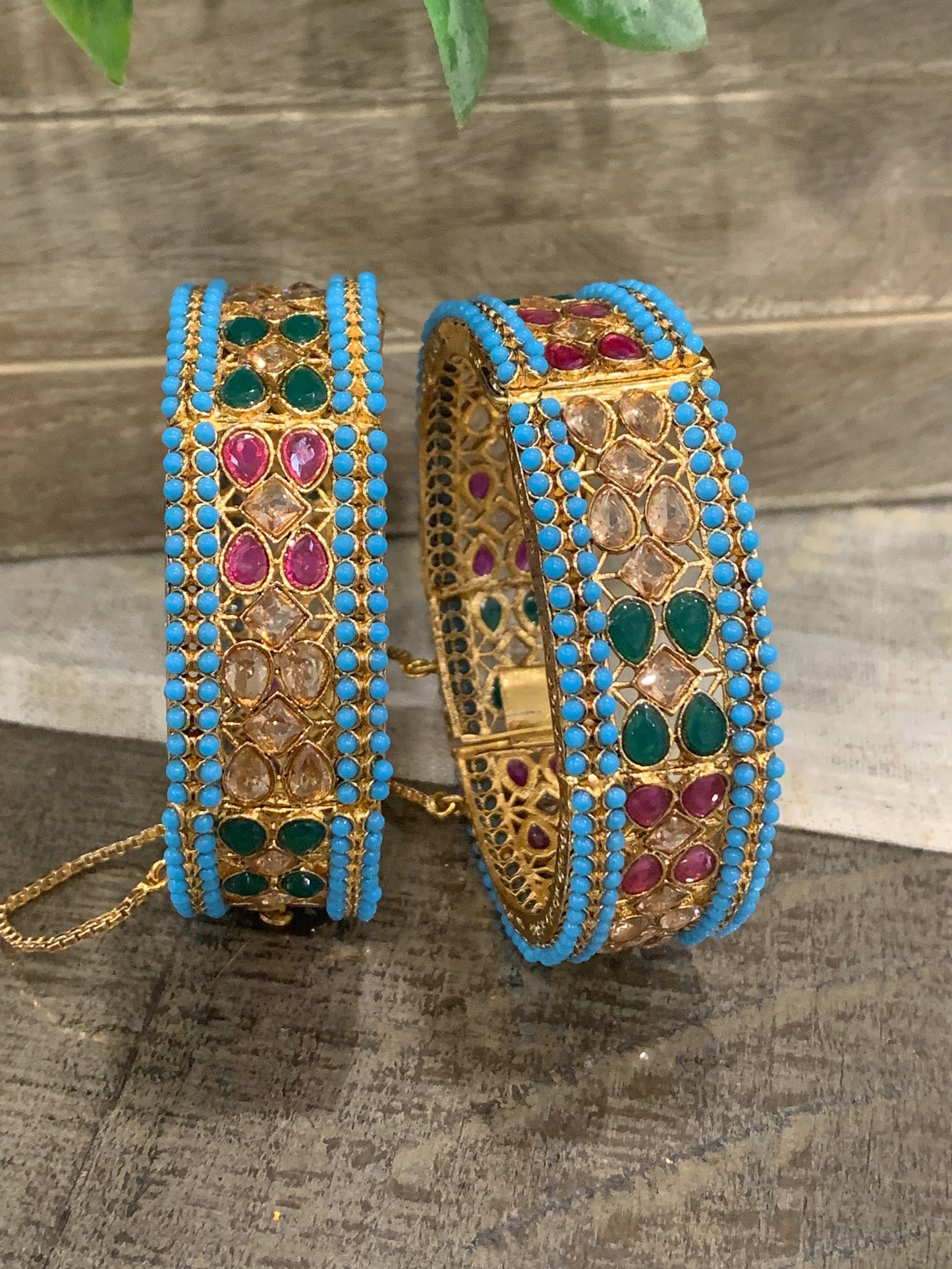 Multi phiroze openable bangle Pakistani style