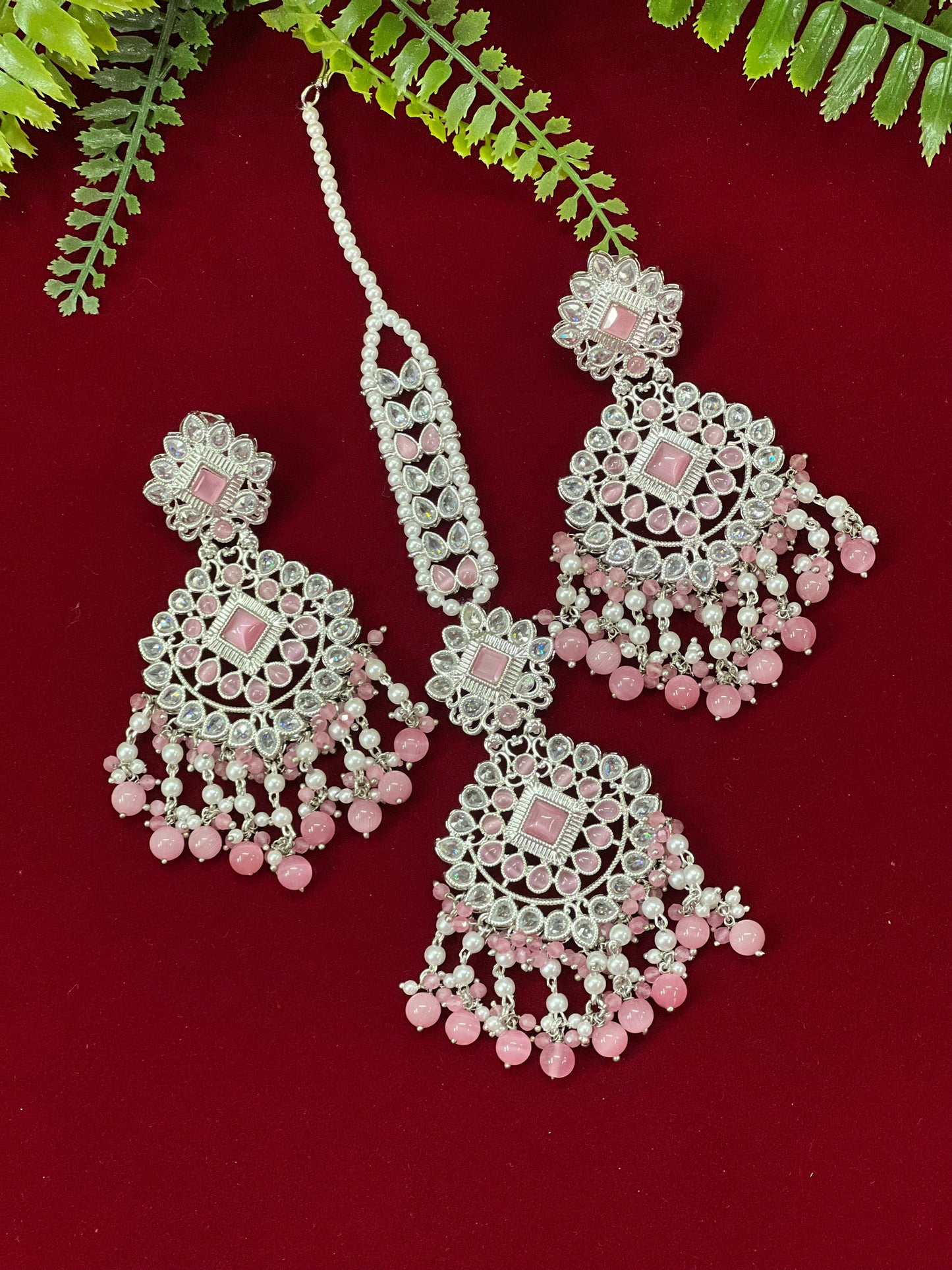 Chandni polki earring tikka