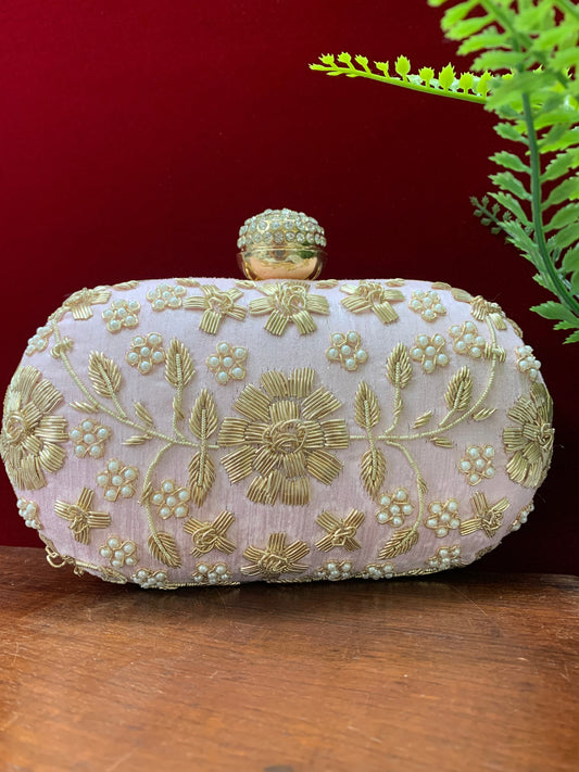 Women’s handbag/clutch light pink