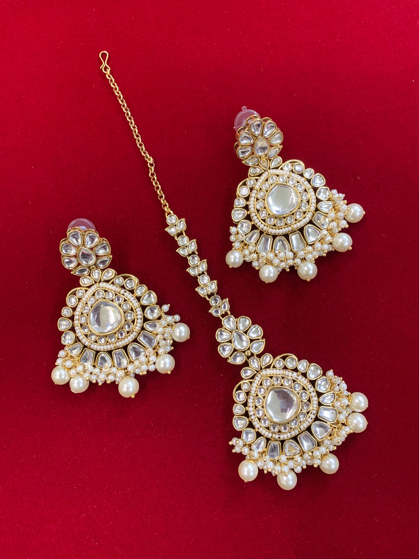 Gandhari kundan mala set