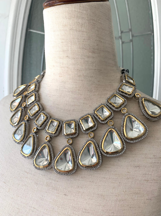 Simraan kundan necklace