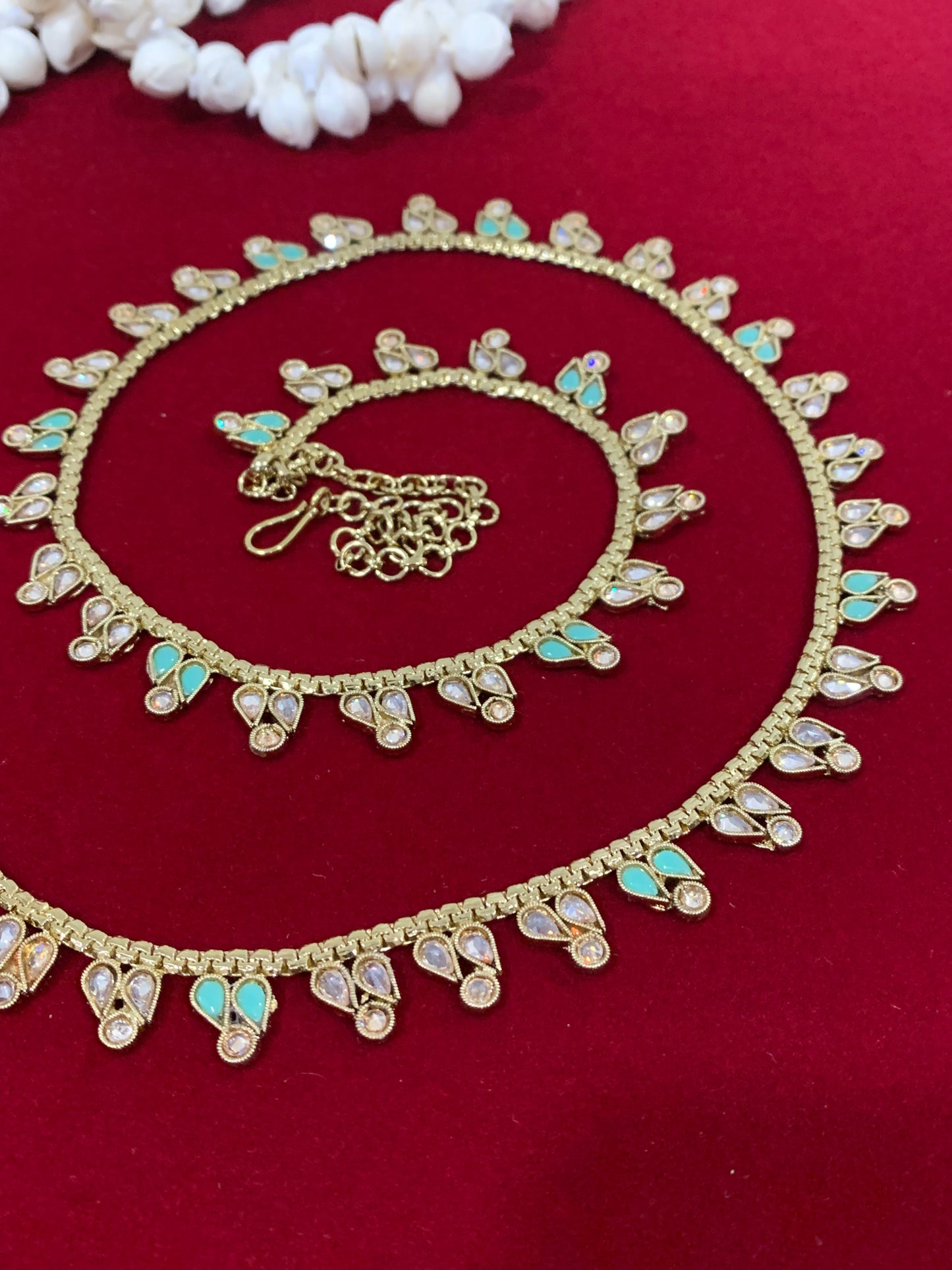 Polki waist chair / waist belt / kamar bandh / body chain / one size / belly chain