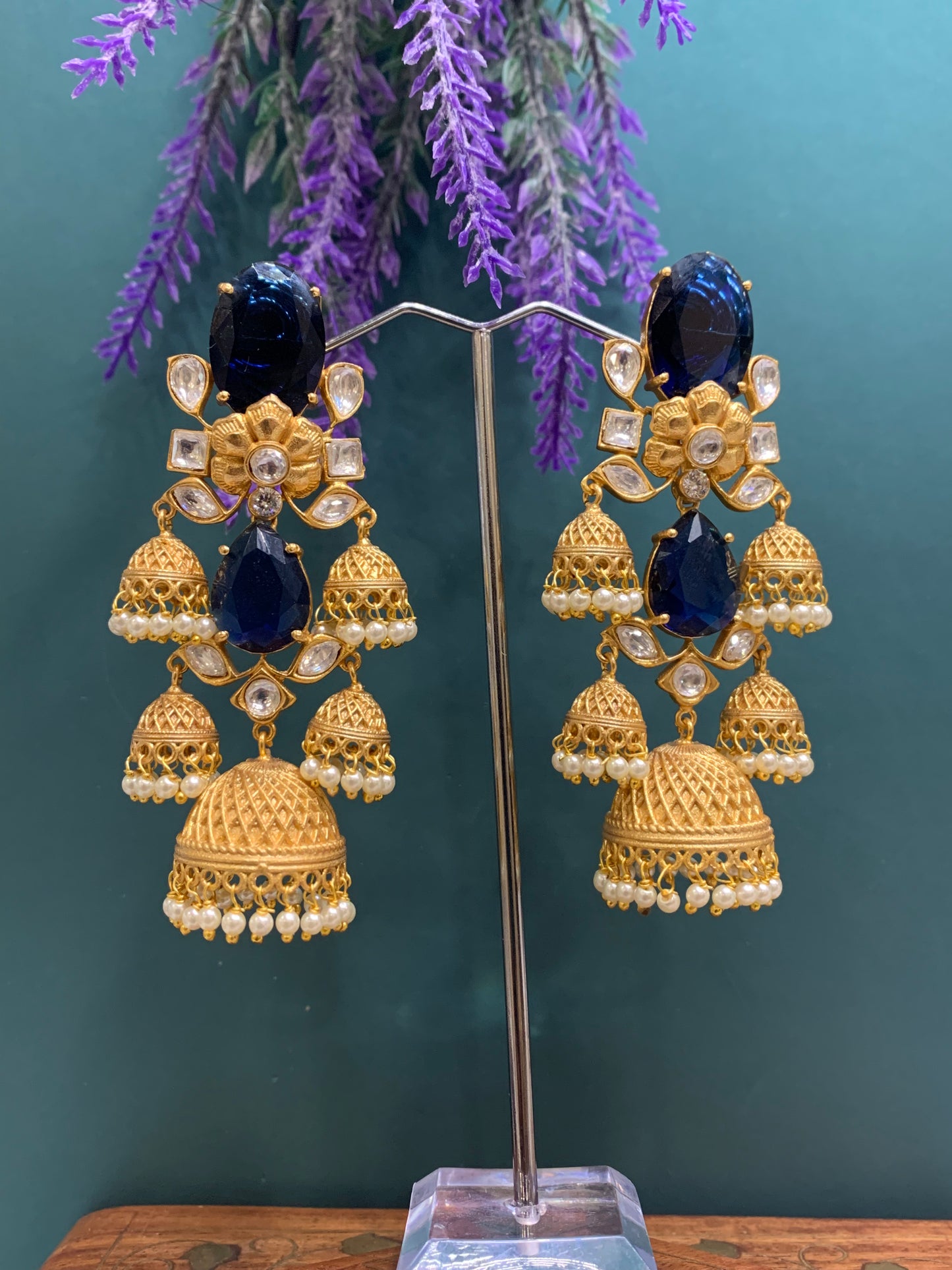 Amrapali kundan earring Savannah