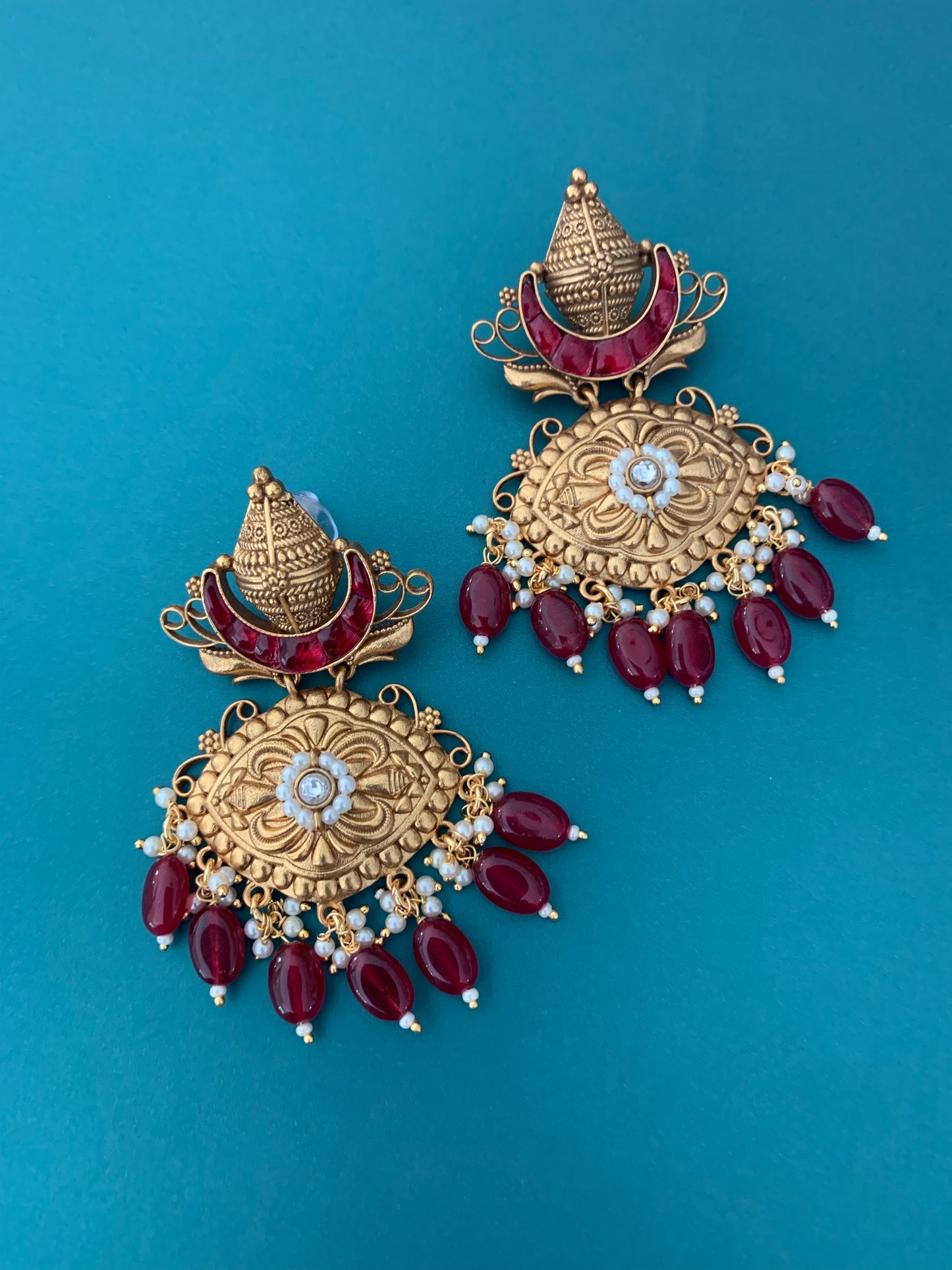 Pachi kundan earring