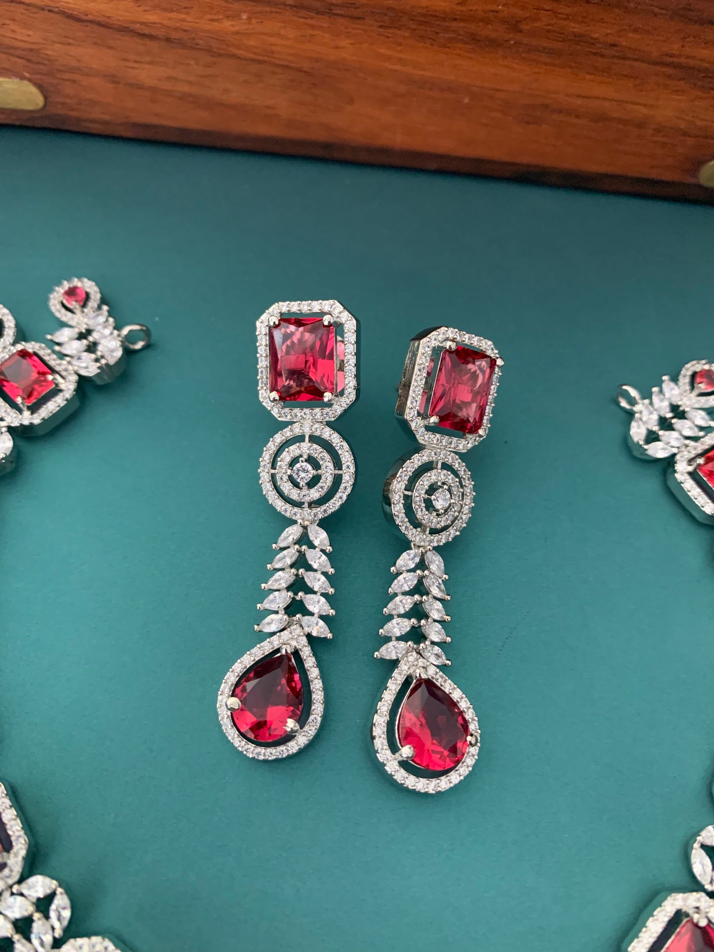 Hayden AD necklace Ruby