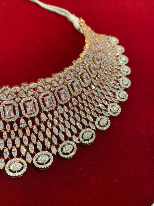 American diamond choker