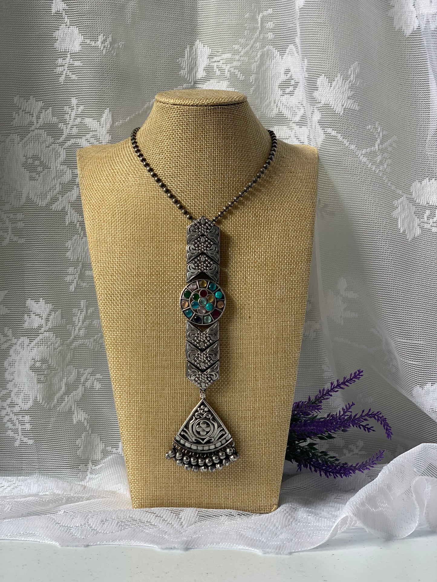 Multi color oxi pendant