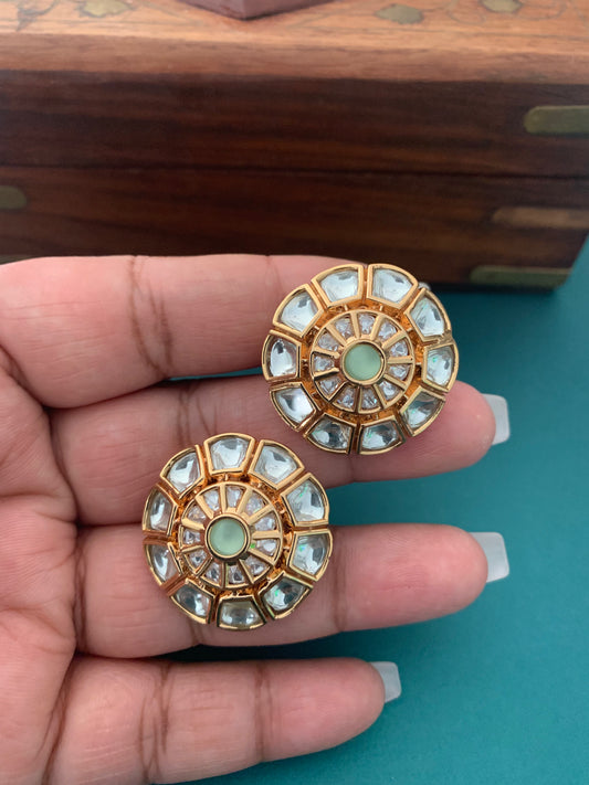 Uncut Kundan studs