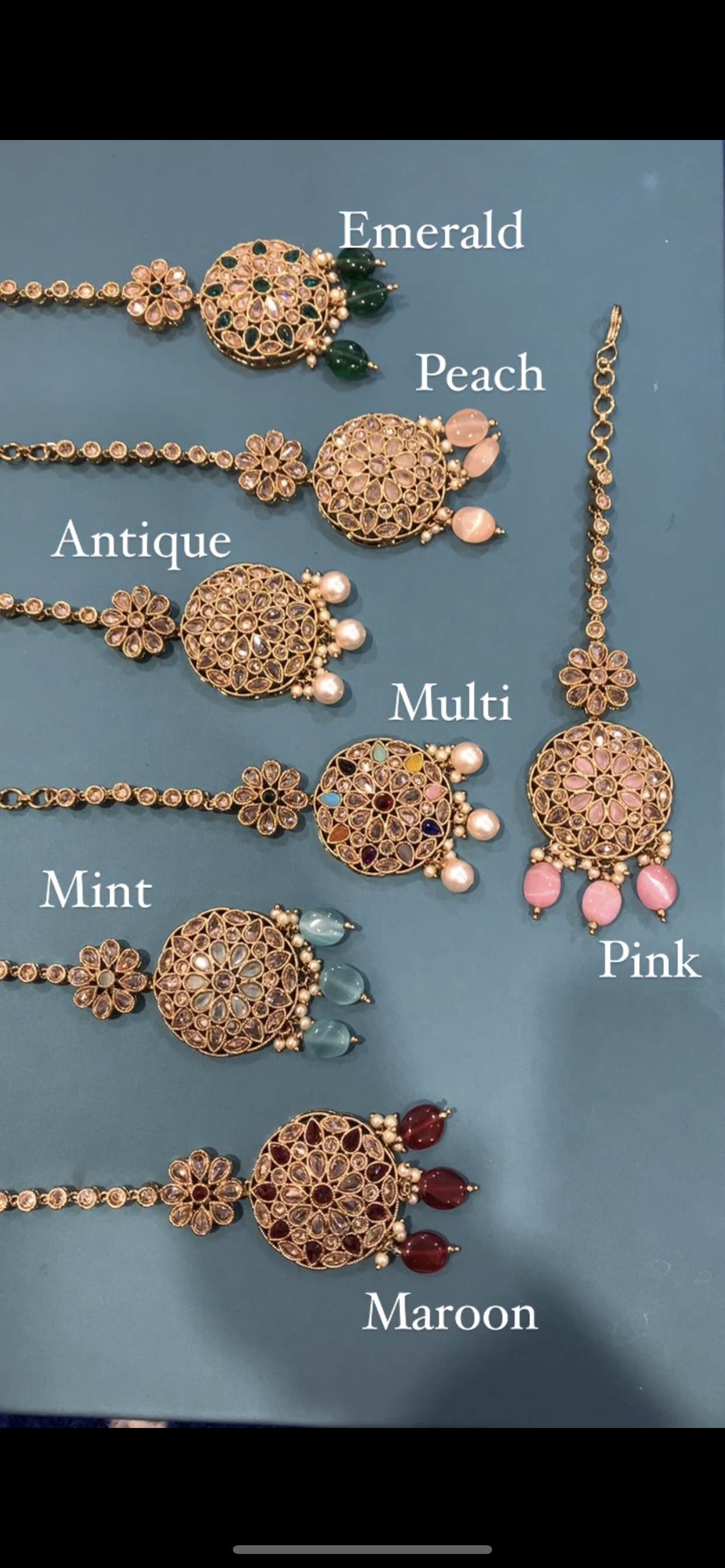 Single tikka design 7