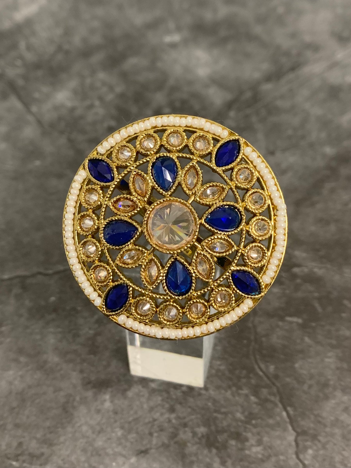 “Niya“ polki ring