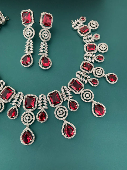 Hayden AD necklace Ruby