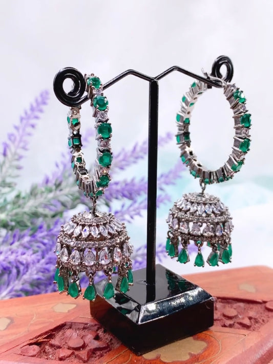 Meera hoop earring