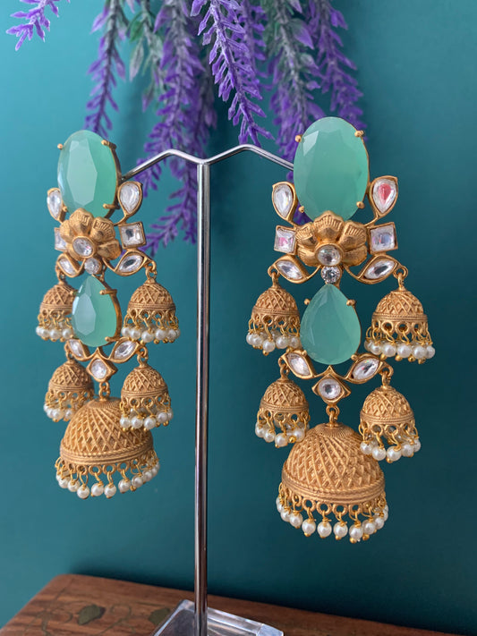 Amrapali kundan earring Savannah