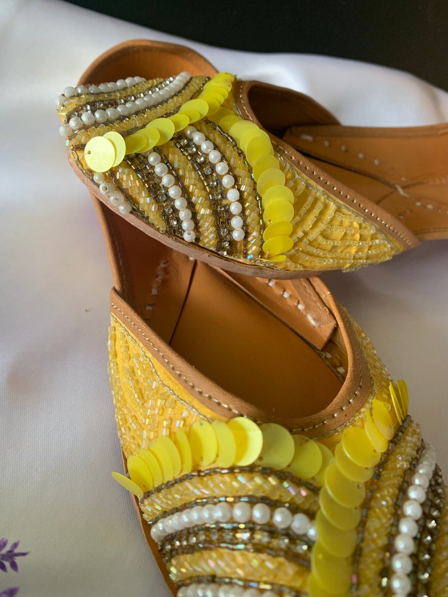 Punjabi jutti/kussa/ shoe “ Birdie”