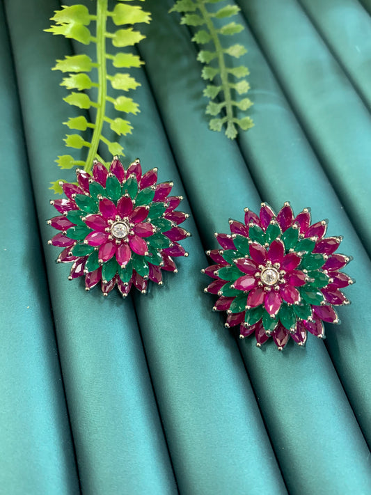 Nicole American diamond stud / tops