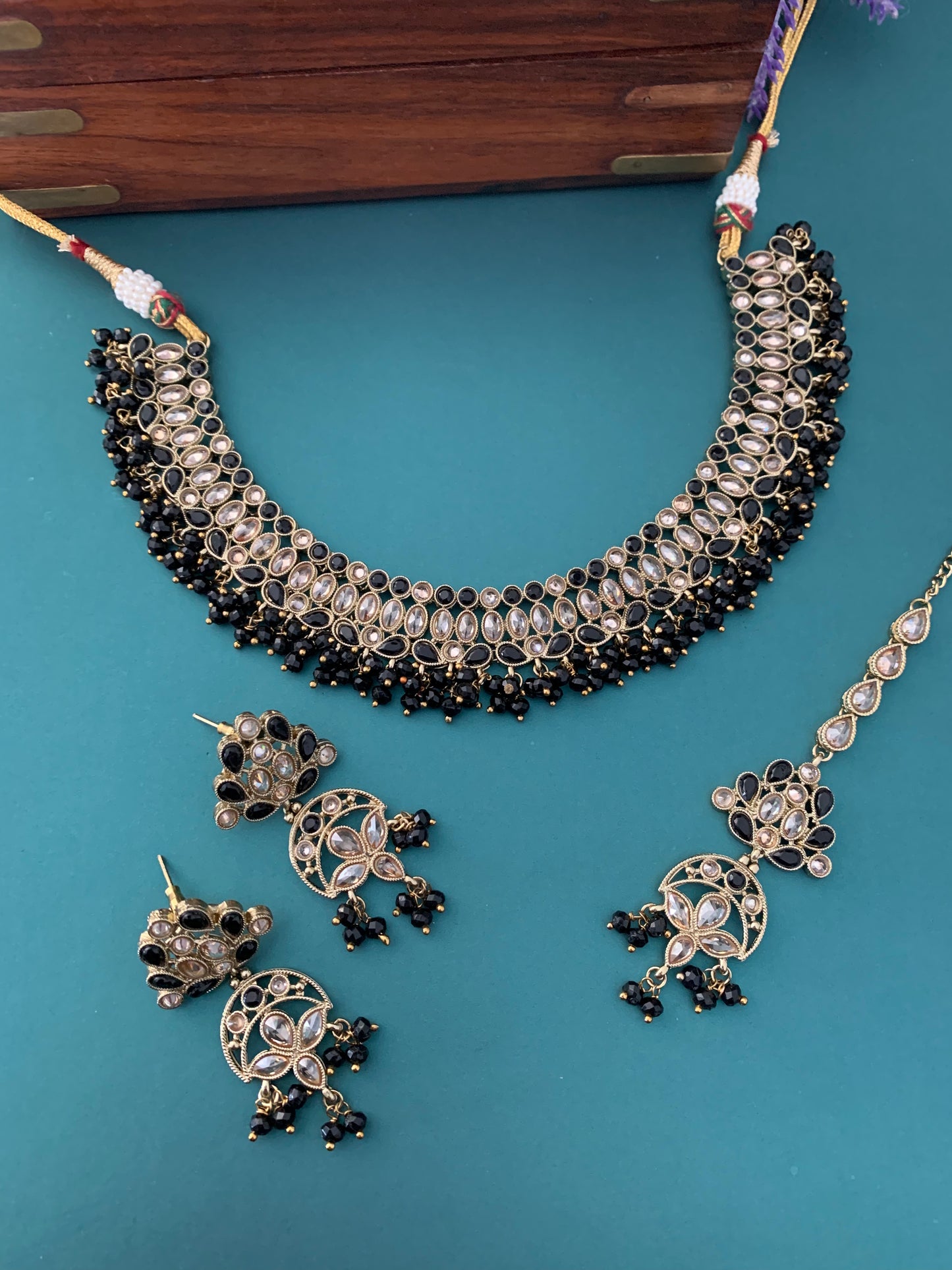 Reverse polki necklace Norma