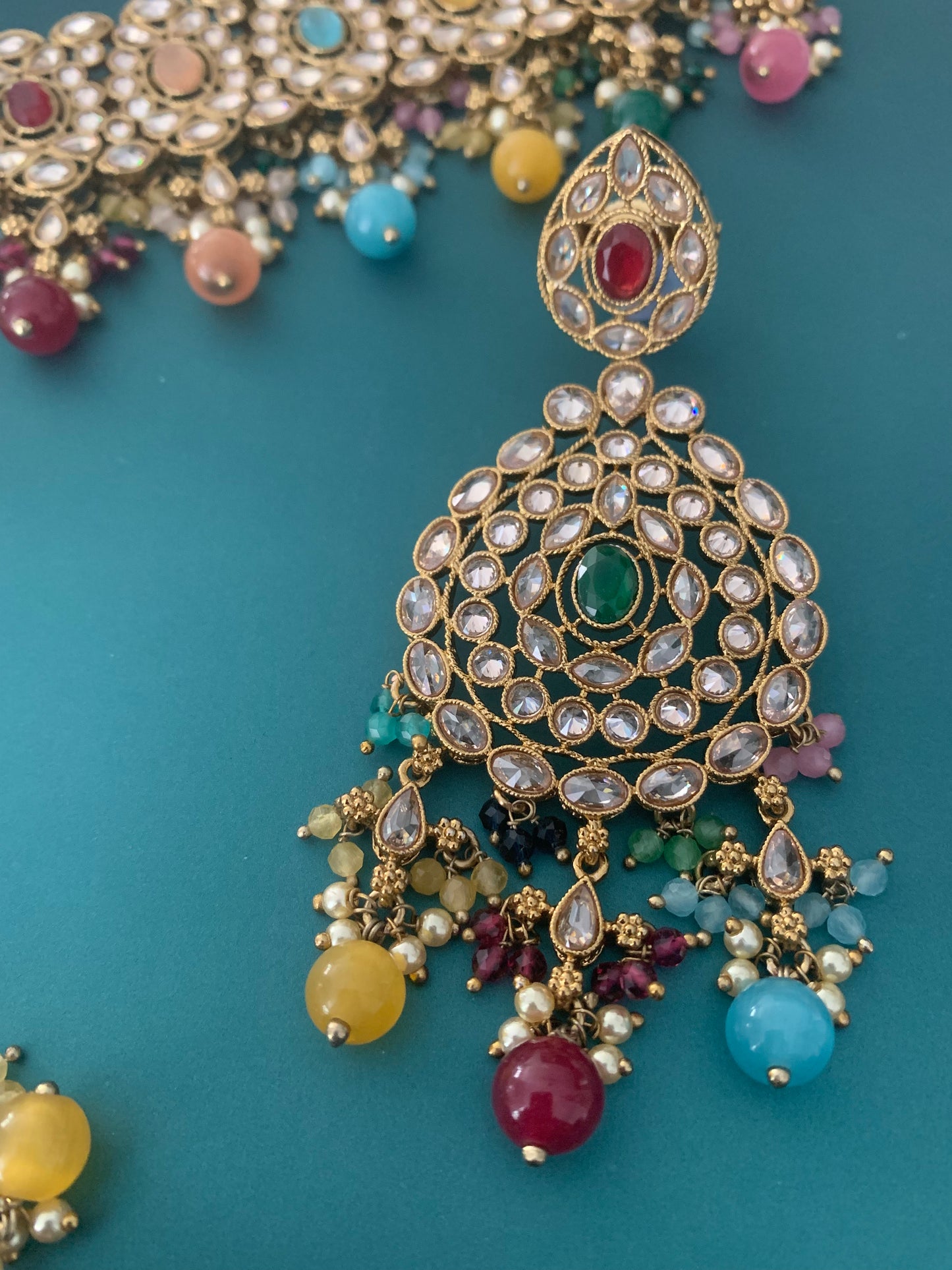 Tyler polki choker in Clear stone