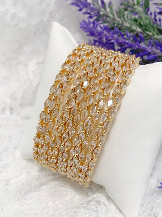 Jasleen American diamond bangle