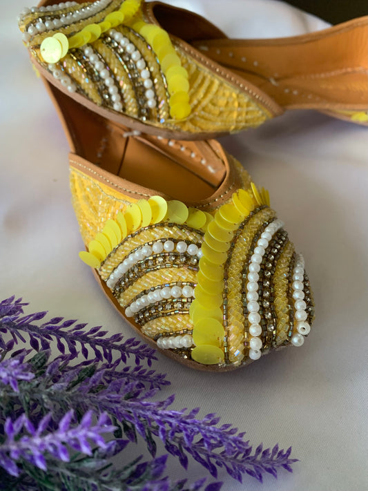 Punjabi jutti/kussa/ shoe “ Birdie”