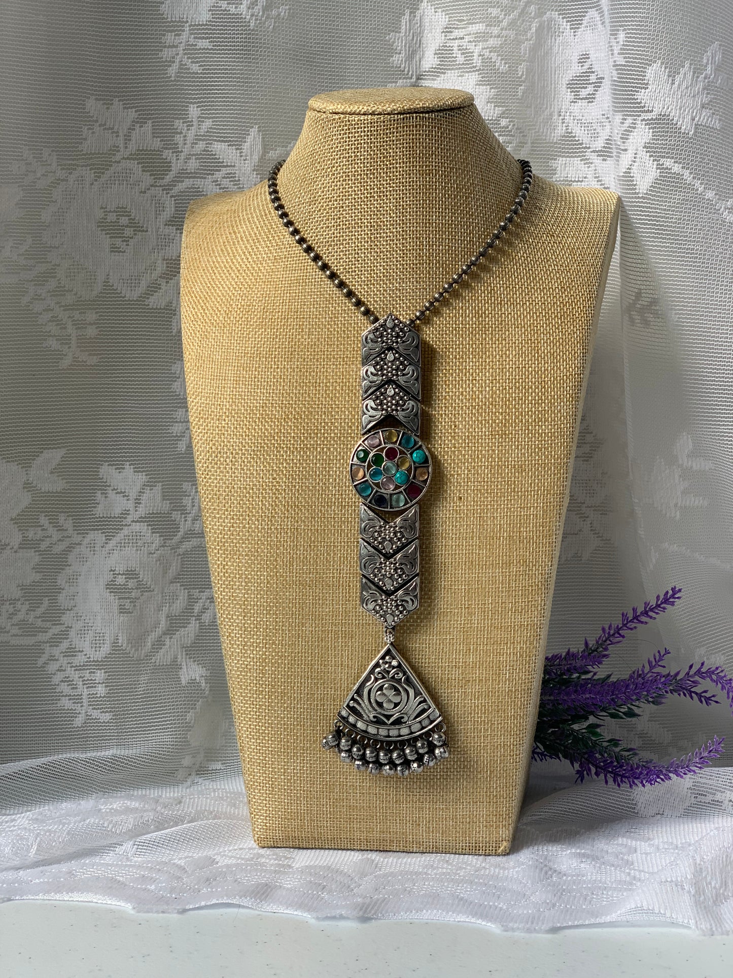 Multi color oxi pendant