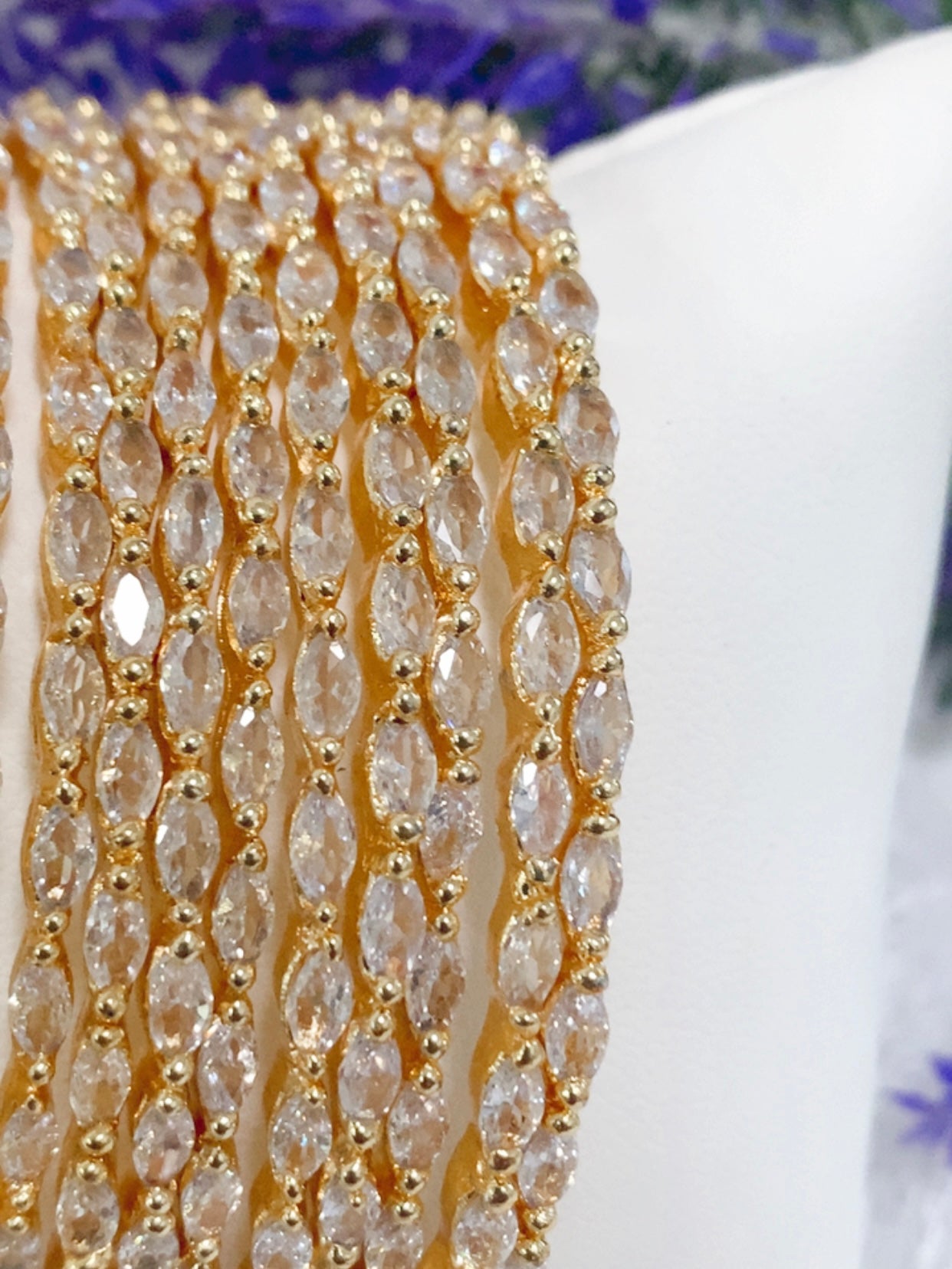 Jasleen American diamond bangle