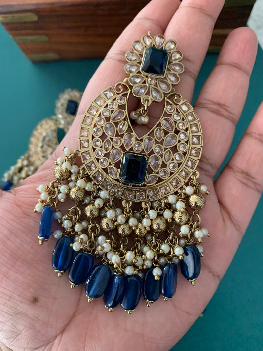 Heidi polki earring tikka