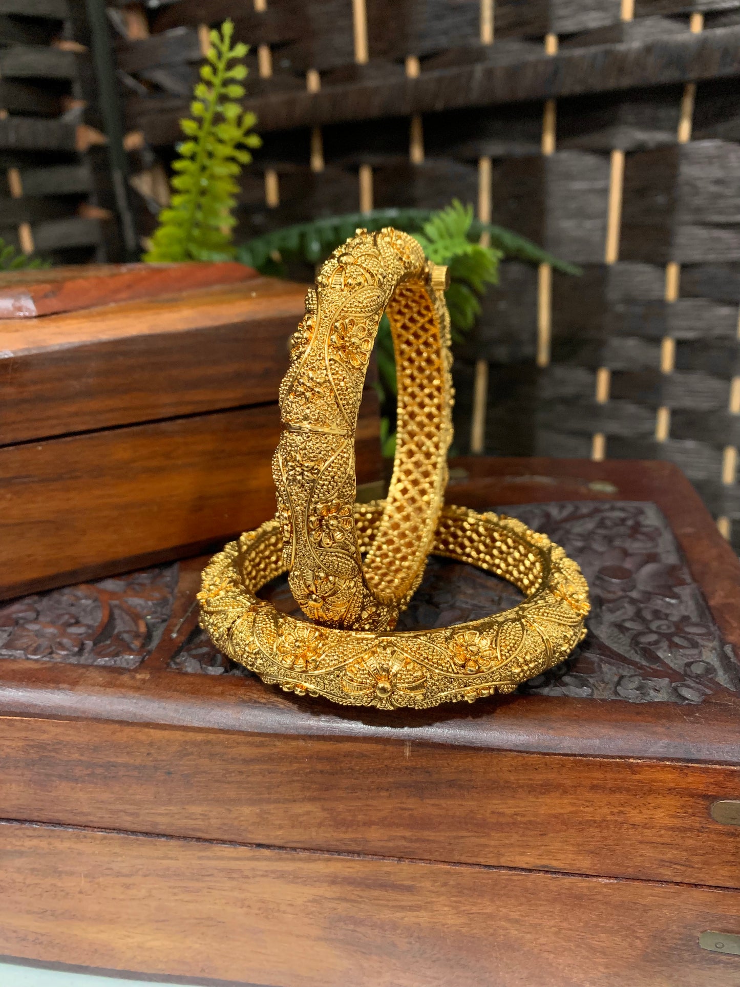 Shaila temple style bangle