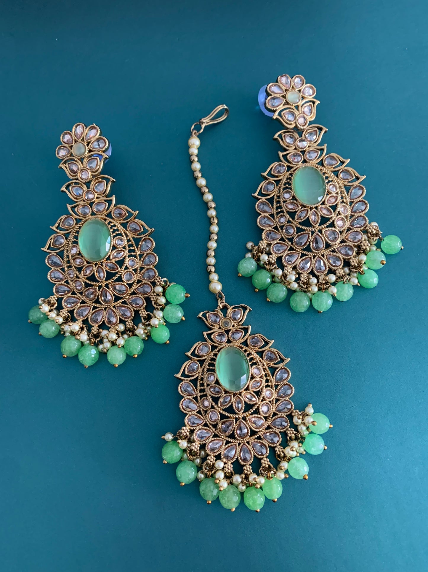 Polki tikka set Rihana