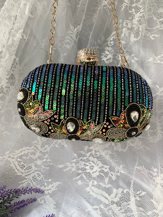 Women handbag/clutch black