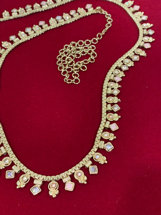 Polki waist chair / waist belt / kamar bandh / body chain / one size / belly chain