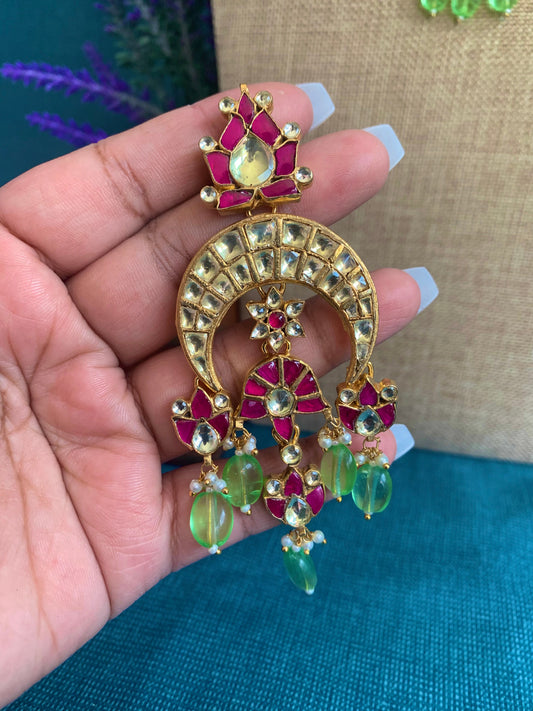 Ahmedabadi pachi kundan mala