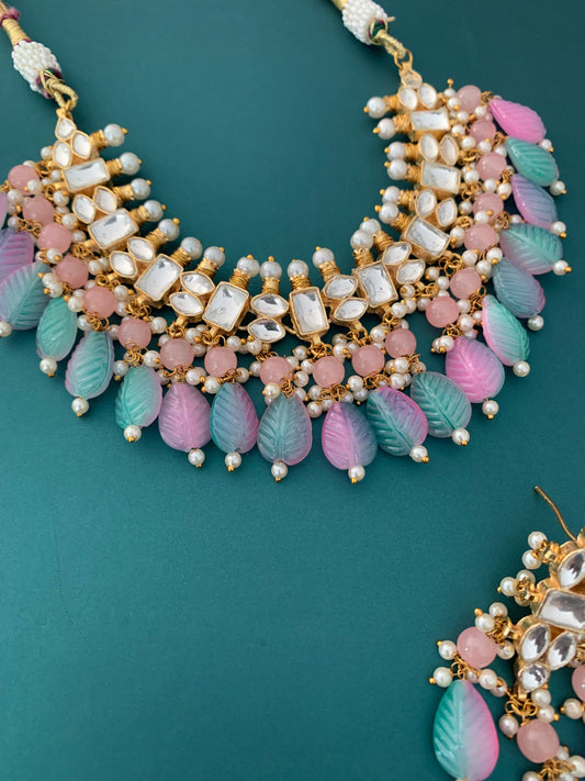 Pachi medium / small choker pastel drops