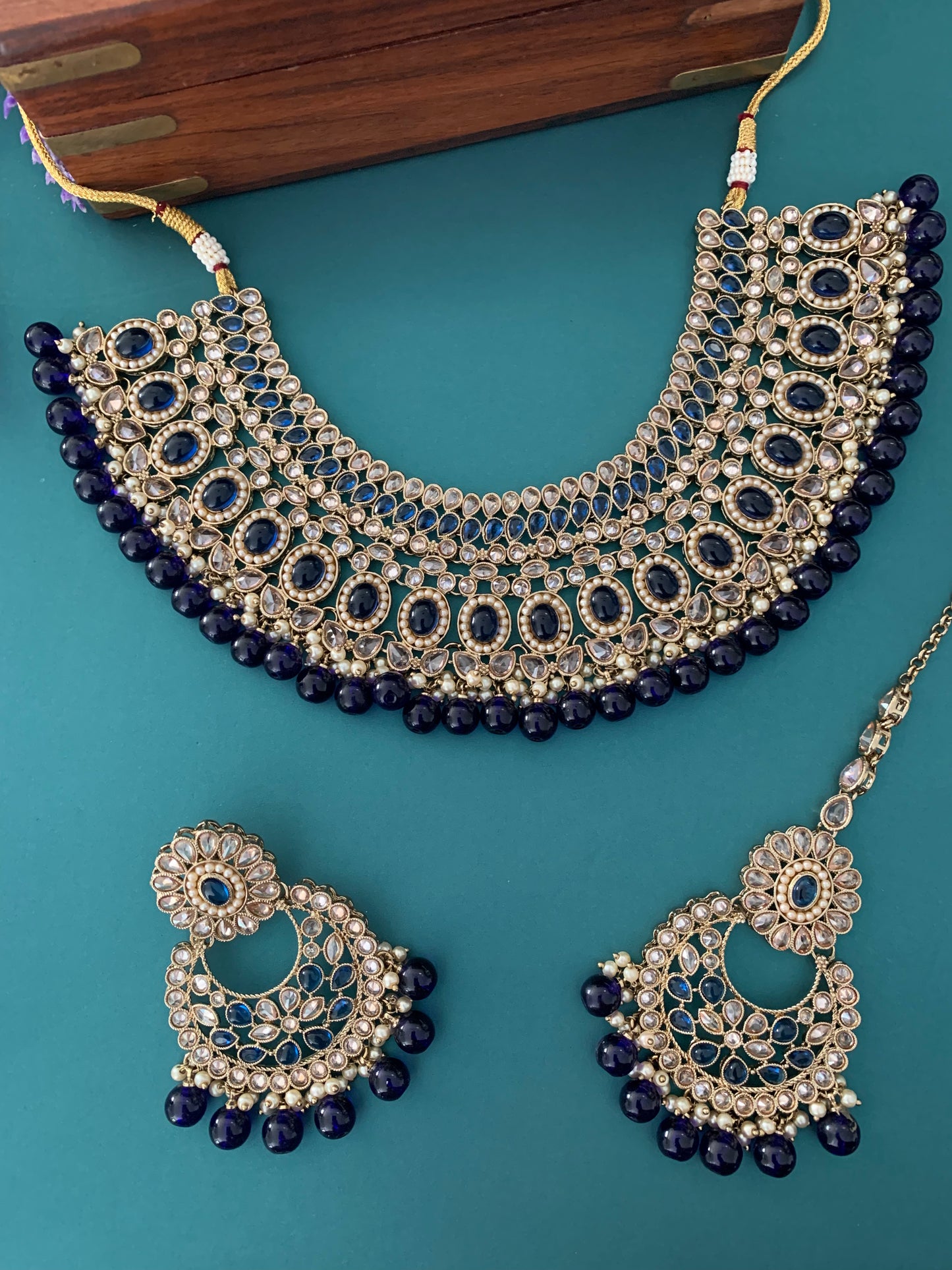 Polki necklace joana