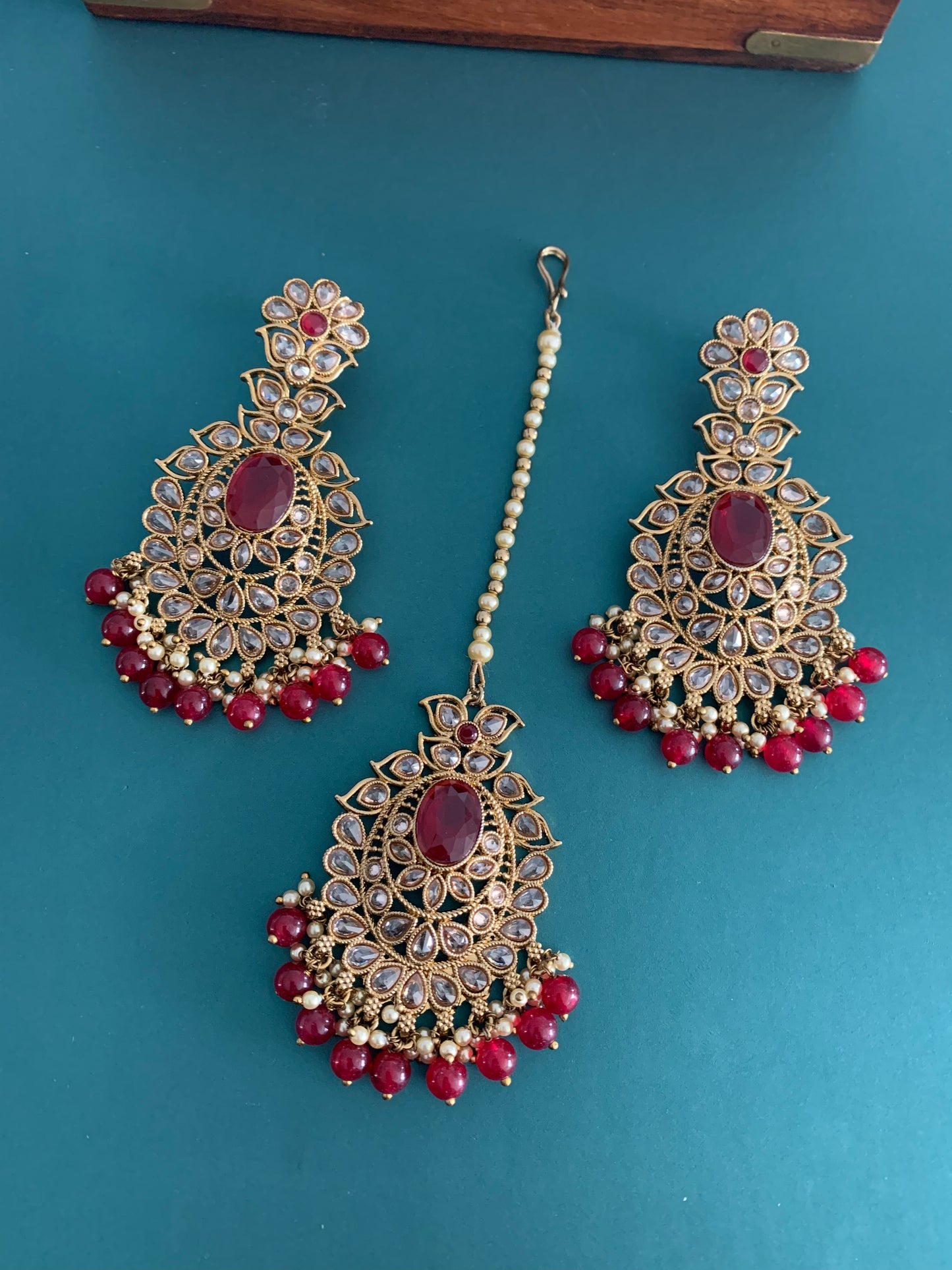 Polki tikka set Rihana
