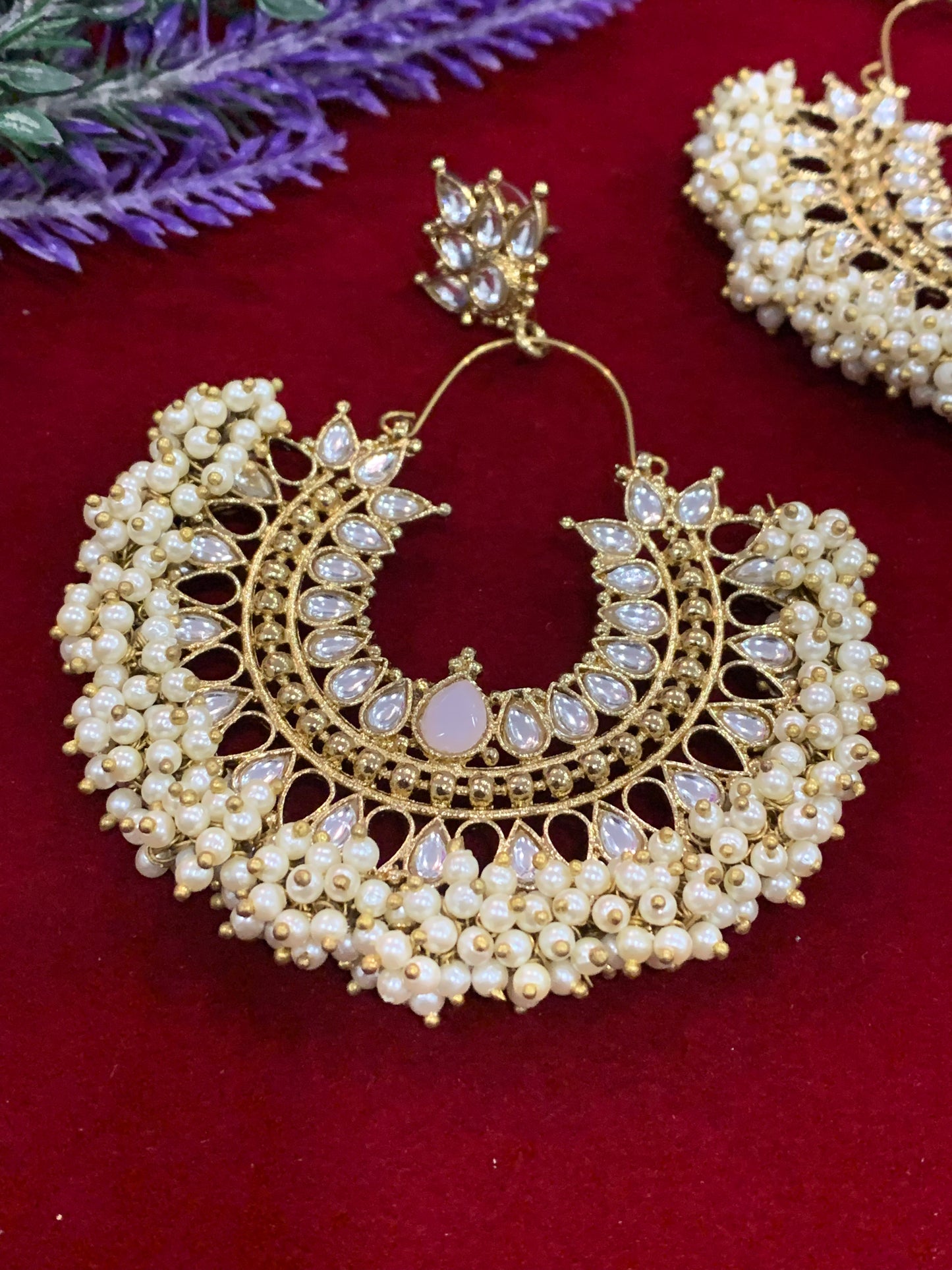 Kundan chandbali DIPI