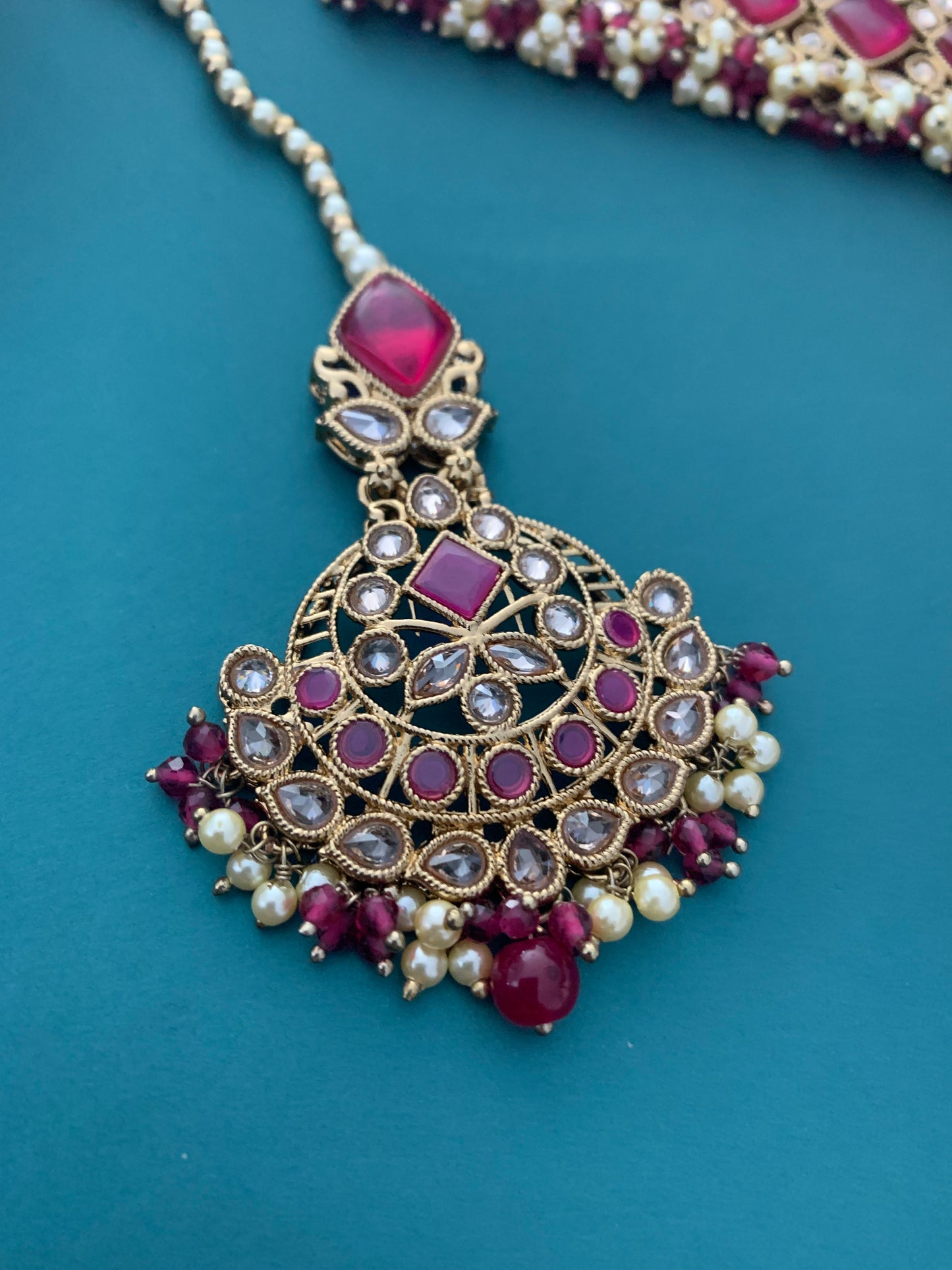 Nikki polki choker in Ruby