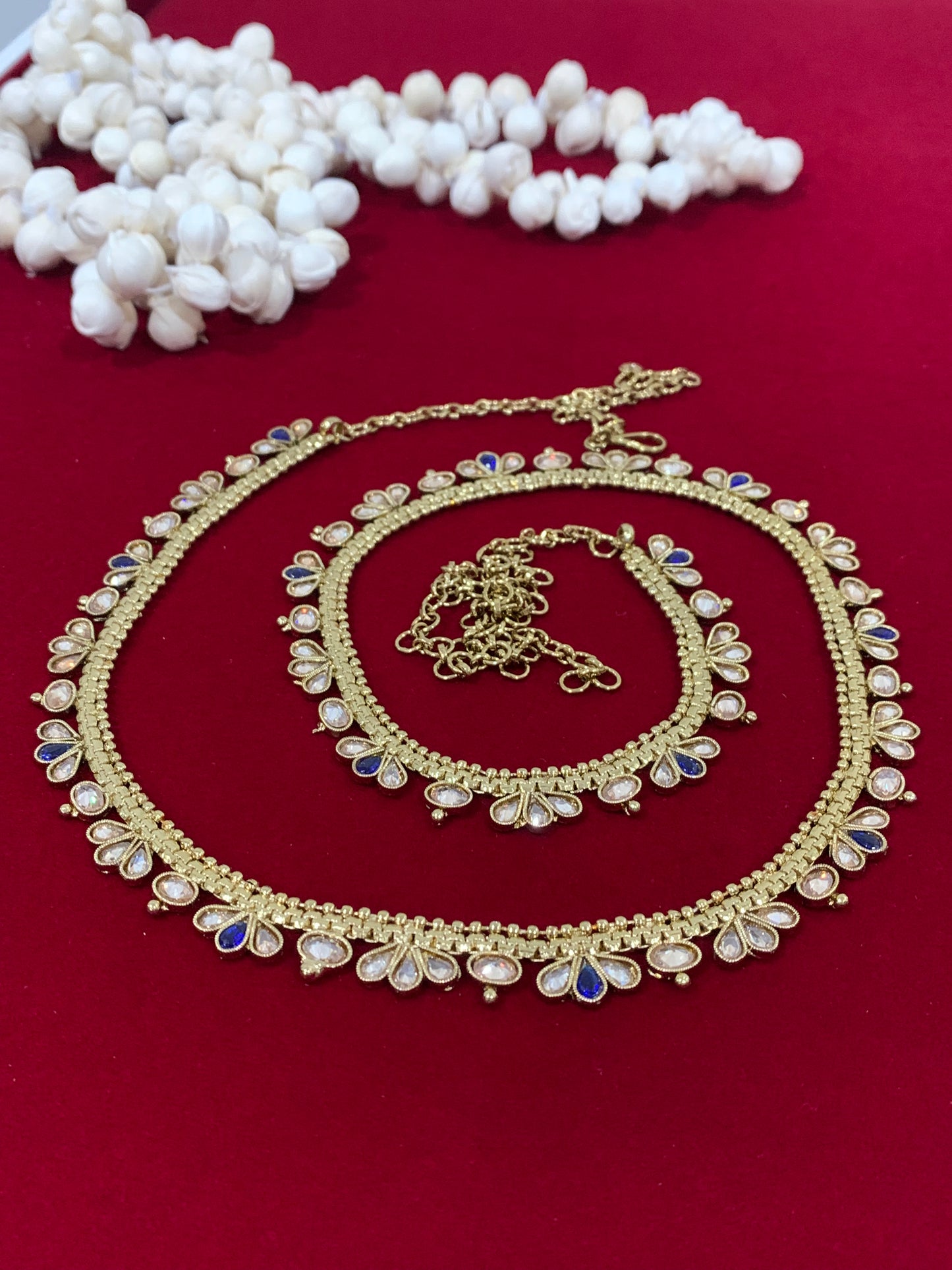 Polki waist chair / waist belt / kamar bandh / body chain / one size / belly chain